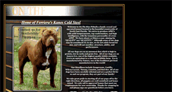 Desktop Screenshot of ontherisepitbulls.com